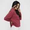 Anthology Embroidered Sweat Top Rhubarb 1 Anthology Embroidered Sweat Top Rhubarb -women's clothing Sales 631798 C 0612 08 4