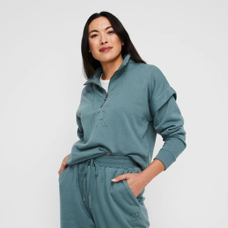 GR Giaan Rooney Splendour Straight Trackpant Sage 7 GR Giaan Rooney Splendour Straight Trackpant Sage - Image 5