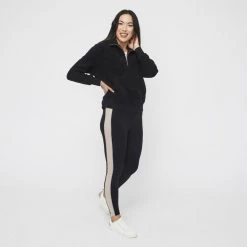 GR Giaan Rooney Teddy Fur Sweater Black 11 GR Giaan Rooney Teddy Fur Sweater Black -women's clothing Sales 631812 C 0001 00