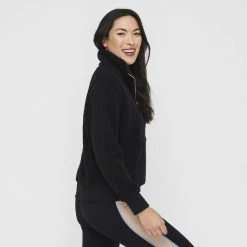 GR Giaan Rooney Teddy Fur Sweater Black 9 GR Giaan Rooney Teddy Fur Sweater Black -women's clothing Sales 631812 C 0001 00 3