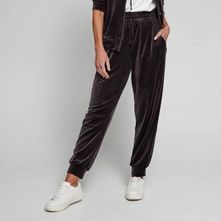 GR Giaan Rooney Drop Crotch Jogger Grey 5 GR Giaan Rooney Drop Crotch Jogger Grey - Image 3