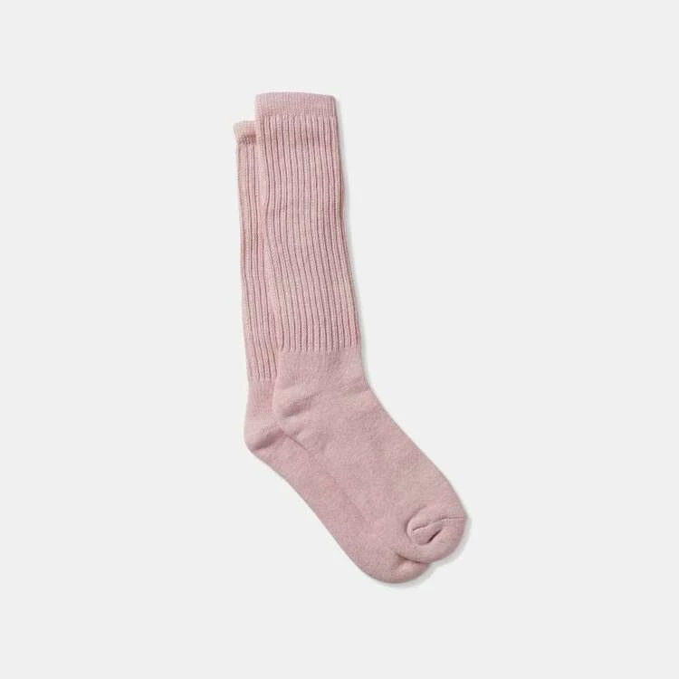 Sash & Rose Slouch Socks Light Grey & Light Pink 3 Sash & Rose Slouch Socks Light Grey & Light Pink