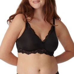 Triumph Amourette Charm Lace Wirefree Bra Black 7 Triumph Amourette Charm Lace Wirefree Bra Black -women's clothing Sales 631906 C 0001 00