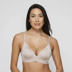 Sloggi WOW Comfort Boost Wirefree Bra Beige -women's clothing Sales 632022 C 0250 14