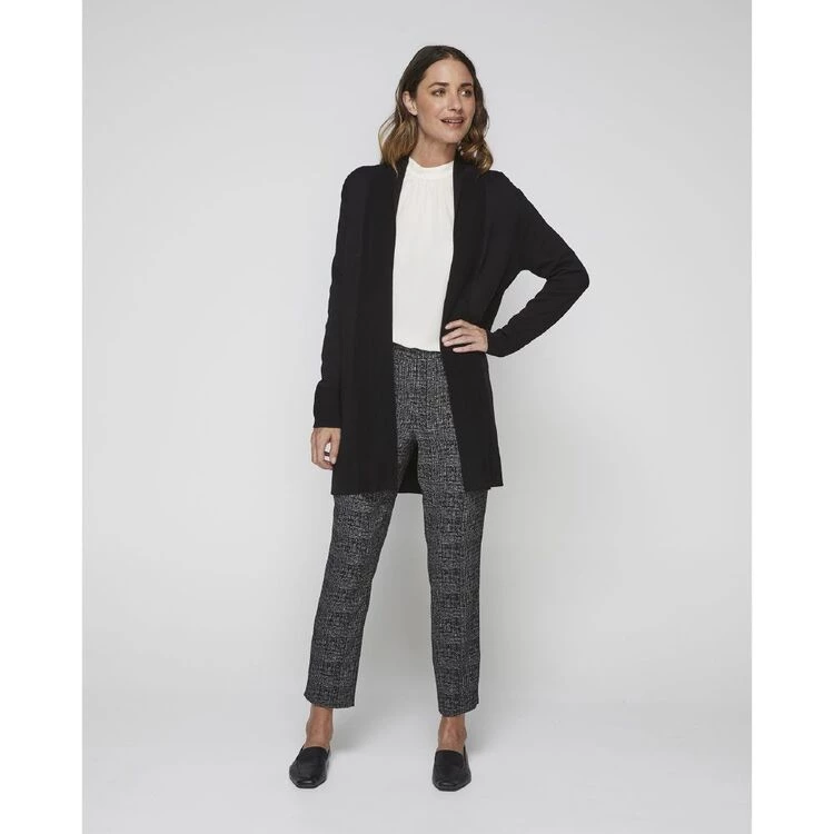 Khoko Smart Mock Neck Blouse Black 4 Khoko Smart Mock Neck Blouse Black - Image 2