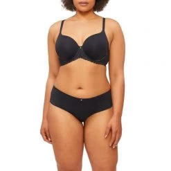 Nancy Ganz Revive Lace Midi Brief Black -women's clothing Sales 632137 C 0001 00