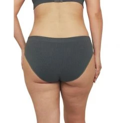 Ambra Organic Cotton Hi Cut Mineral Green