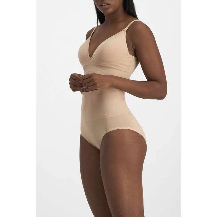 Jockey Skimmies Hi Brief Beige 4 Jockey Skimmies Hi Brief Beige - Image 2