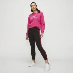 Tommy Hilfiger Logo Tape High Rise Legging Black 7 Tommy Hilfiger Logo Tape High Rise Legging Black -women's clothing Sales 633001 C 0001 00