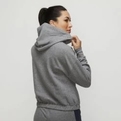 Tommy Hilfiger Fleece Hoodie With Elastic Ash