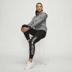 Tommy Hilfiger Heritage Jogger With Hilfiger Embroidery Black