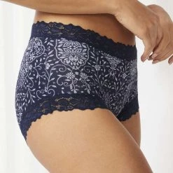 Jockey Parisienne 2 Pack Full Brief Navy -women's clothing Sales 633054 C 0410 00 3