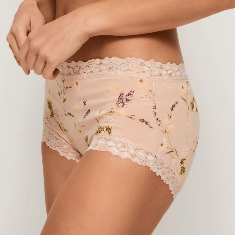 Jockey Parisienne Cotton Printed Full Brief Light Pink 3 Jockey Parisienne Cotton Printed Full Brief Light Pink