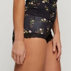 Jockey Parisienne Cami Black Floral -women's clothing Sales 633058 C 0001 31 11
