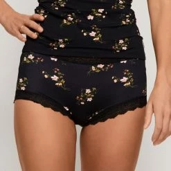 Jockey Parisienne Cami Black Floral -women's clothing Sales 633058 C 0001 31