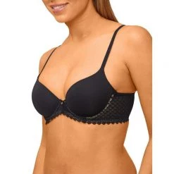 Nancy Ganz Keira Revive Lace Contour Bra Black -women's clothing Sales 633798 C 0001 00 3