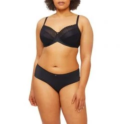 Nancy Ganz Maya Revive Lace Minimiser Bra Black -women's clothing Sales 633799 C 0001 00 2