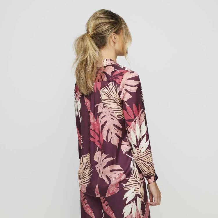 JB Jayson Brunsdon Print Palm Shirt Palmarosa 5 JB Jayson Brunsdon Print Palm Shirt Palmarosa - Image 3