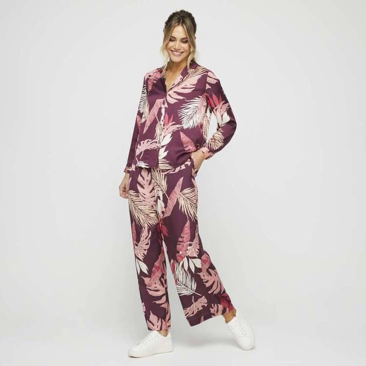 JB Jayson Brunsdon Print Palm Shirt Palmarosa 6 JB Jayson Brunsdon Print Palm Shirt Palmarosa - Image 4