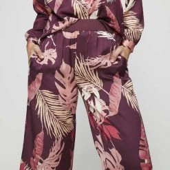 JB Jayson Brunsdon Print Palm Pant Palmarosa