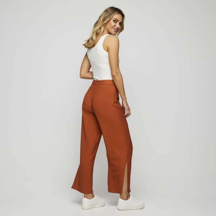 JB Jayson Brunsdon Side Split Pant Tangerine 9 JB Jayson Brunsdon Side Split Pant Tangerine - Image 7