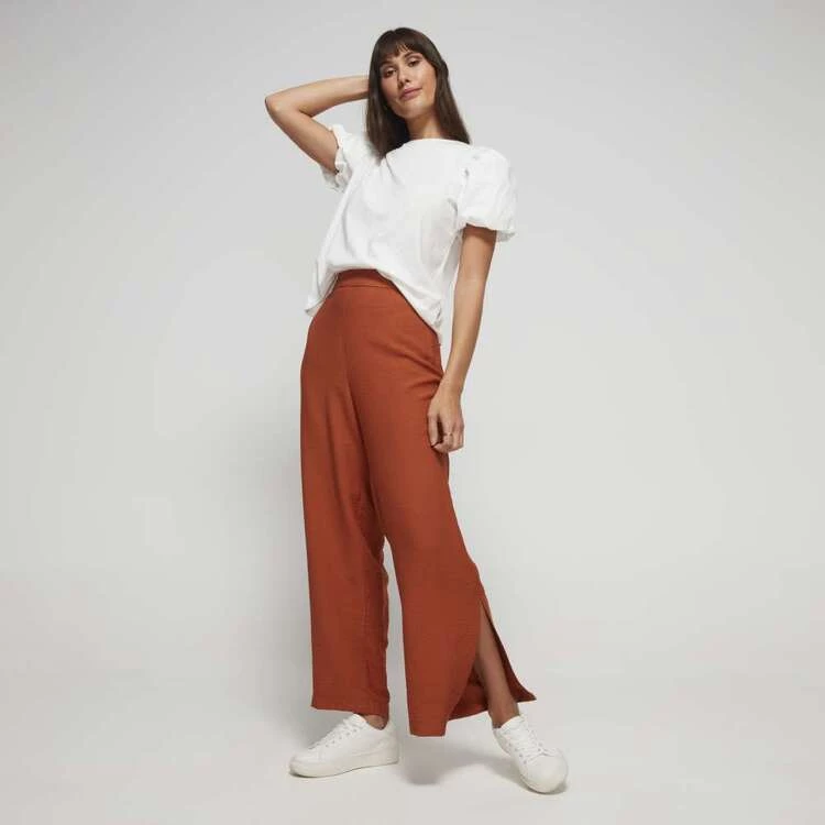 JB Jayson Brunsdon Side Split Pant Tangerine 7 JB Jayson Brunsdon Side Split Pant Tangerine - Image 5