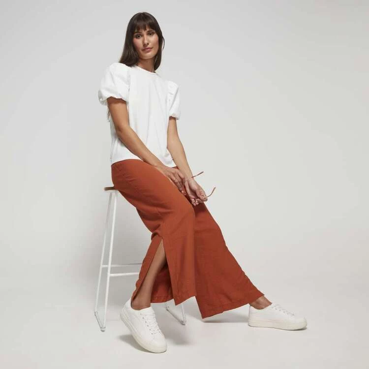 JB Jayson Brunsdon Side Split Pant Tangerine 5 JB Jayson Brunsdon Side Split Pant Tangerine - Image 3