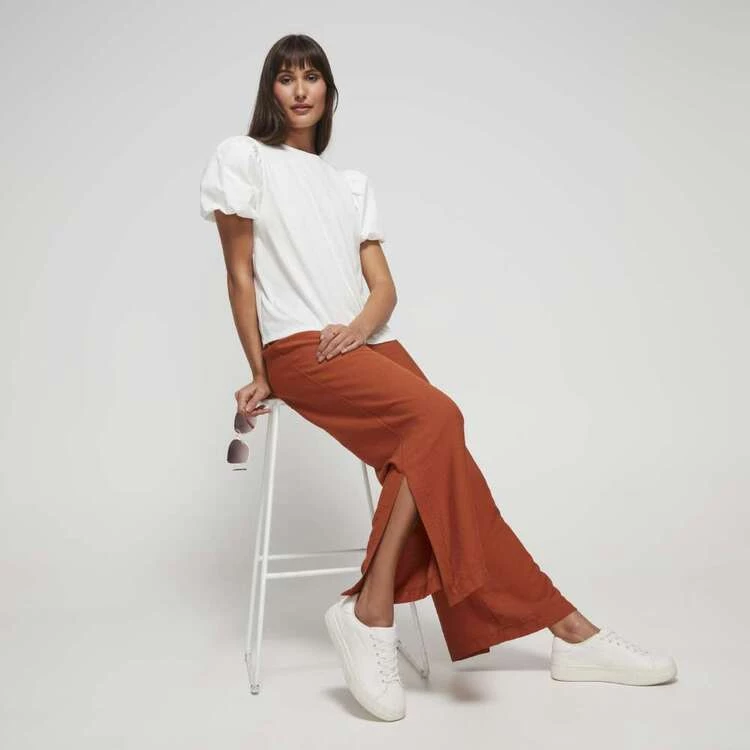 JB Jayson Brunsdon Side Split Pant Tangerine 3 JB Jayson Brunsdon Side Split Pant Tangerine