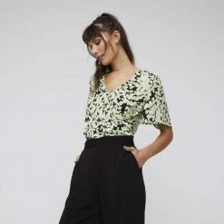 Stella Yasmine Wide Leg Jersey Pant Black -women's clothing Sales 634879 C 0001 00 4