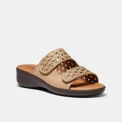 Natural Comfort Avi Wedge Slide Champagne -women's clothing Sales 639223 C 0270 54 2