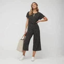 Leona Edmiston Ruby Jersey Jumpsuit Mini Swallow Print Navy & Print 9 Leona Edmiston Ruby Jersey Jumpsuit Mini Swallow Print Navy & Print -women's clothing Sales 640551 C 1412 04
