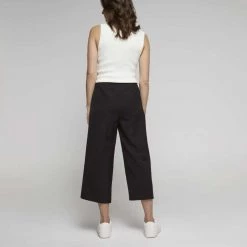 Jane Lamerton Pintuck Culotte Black -women's clothing Sales 640560 C 0001 00 2