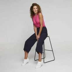 Jane Lamerton Pintuck Culotte Fr Navy -women's clothing Sales 640561 C 0410 44 3