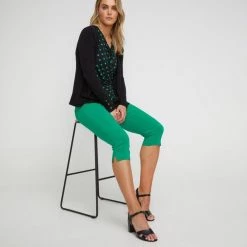 Jane Lamerton Long Line Cardigan Black -women's clothing Sales 641061 C 0001 00 3