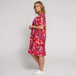 Estelle Floral Print Dress Print -women's clothing Sales 641816 C 0965 53 3