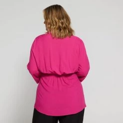 Estelle Dusty Tie Tunic Magenta -women's clothing Sales 641819 C 0670 55 2