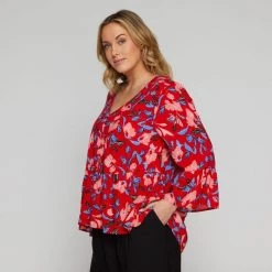 Estelle Floral Print Top Print