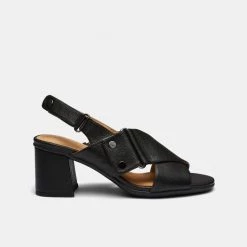 Hush Puppies Flashback Crossover Sandal Black -women's clothing Sales 641913 C 0001 00