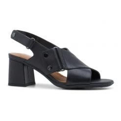 Hush Puppies Flashback Crossover Sandal Black -women's clothing Sales 641913 C 0001 00 6