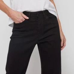 Khoko Collection Straight Leg Jean Black -women's clothing Sales BP615518001 black 4