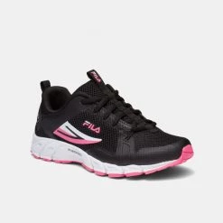 Fila Libero Women's Runner Black & Pink -women's clothing Sales BP631288007 blk pnk 2