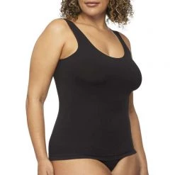 Nancy Ganz Bamboo Seamfree Tank Black -women's clothing Sales BP632139002 black 3