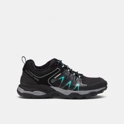 Mountain Ridge Women's Frontier Low Cut Hiker Black & Mint -women's clothing Sales BP632781007 blk mnt