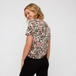 Khoko Smart Ruched Hem Jersey Top Magnolia -women's clothing Sales BP634852001 magnolia 2