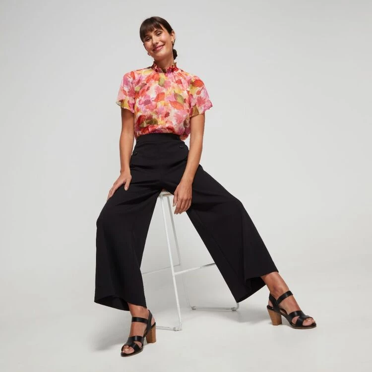 Leona Edmiston Ruby Wide Leg Pant Black 9 Leona Edmiston Ruby Wide Leg Pant Black - Image 7