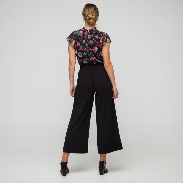 Leona Edmiston Ruby Wide Leg Pant Black 4 Leona Edmiston Ruby Wide Leg Pant Black - Image 2