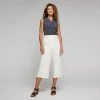 Jane Lamerton Pintuck Culotte Cream 2 Jane Lamerton Pintuck Culotte Cream -women's clothing Sales BP640562001 cream 9
