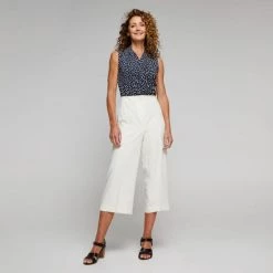 Jane Lamerton Pintuck Culotte Cream