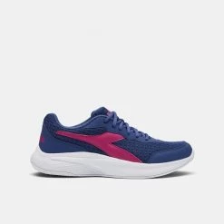 Diadora Eagle 5 Women's Runner Navy & Pink -women's clothing Sales BP642911005 nvy pnk